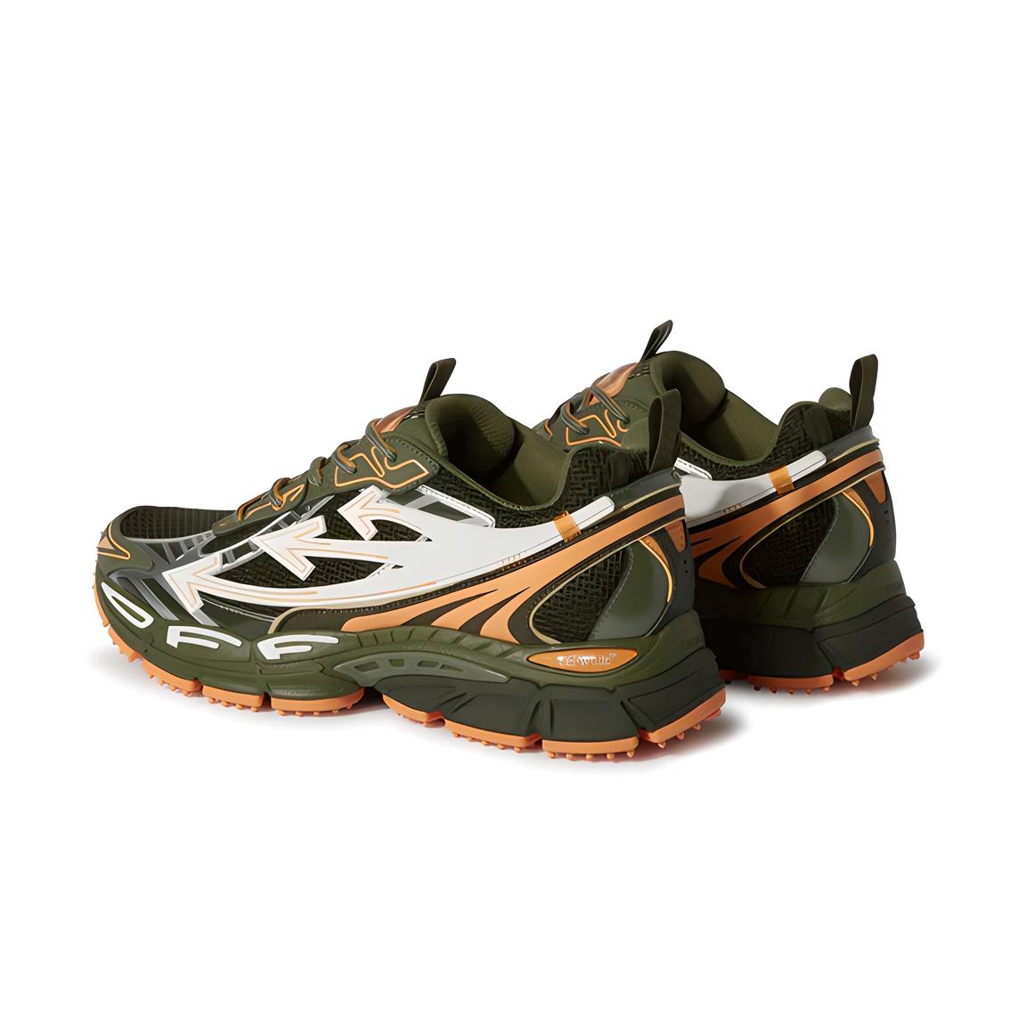 ZAPATOS OFF WHITE RUNNER VERDE