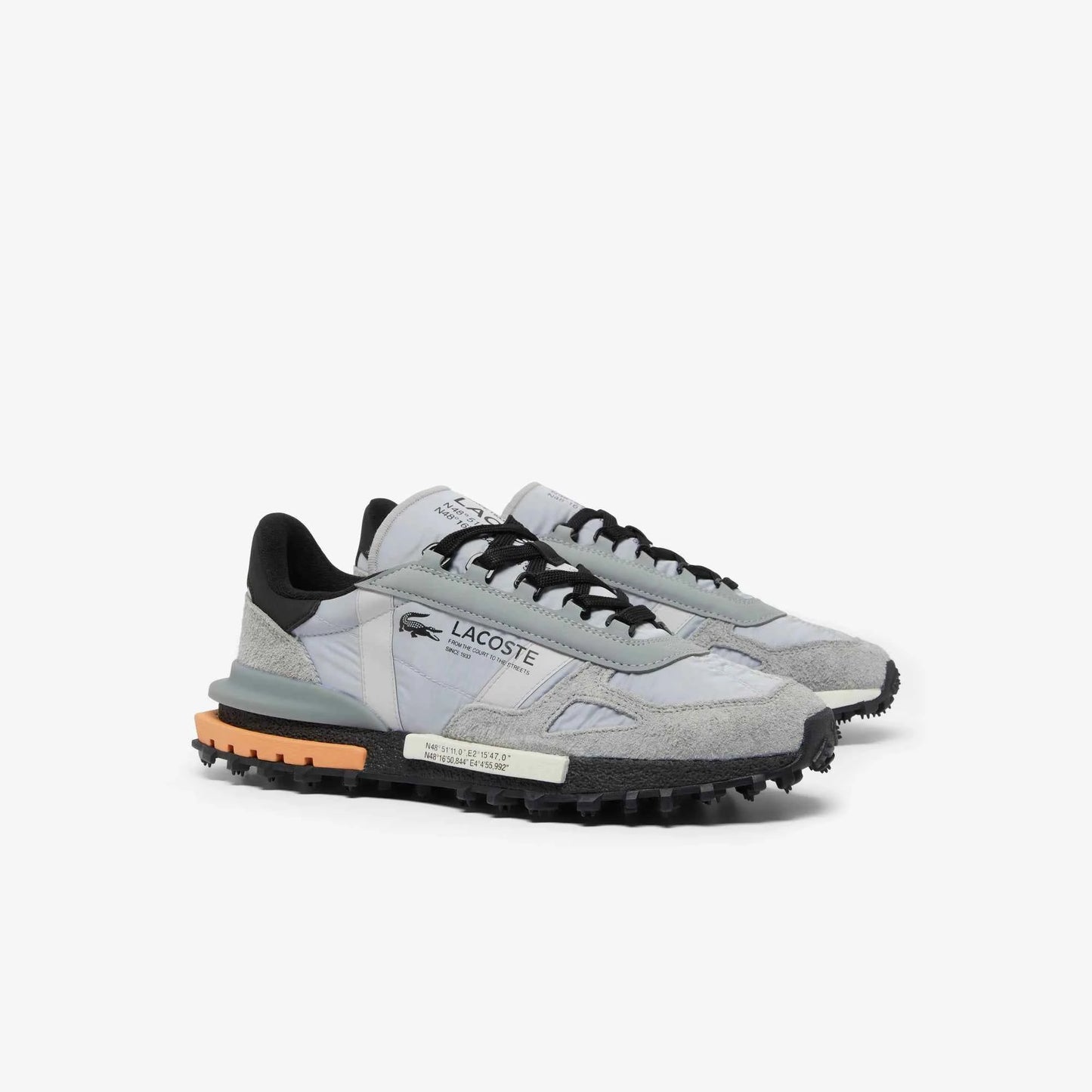 Zapatillas Lacoste Elite Active Grey Orange
