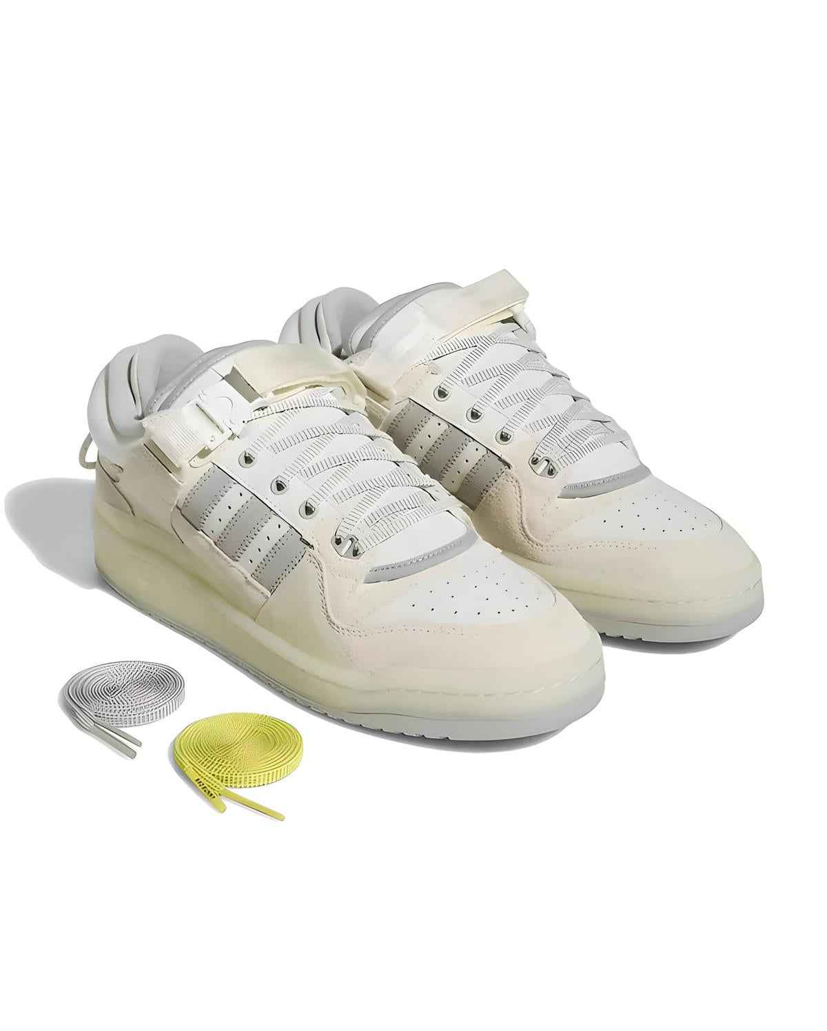 Adidas Forum Low Bad Bunny White - Fyadhype