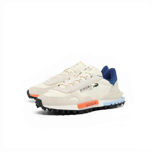 Lacoste Elite Active Off White Navy Orange