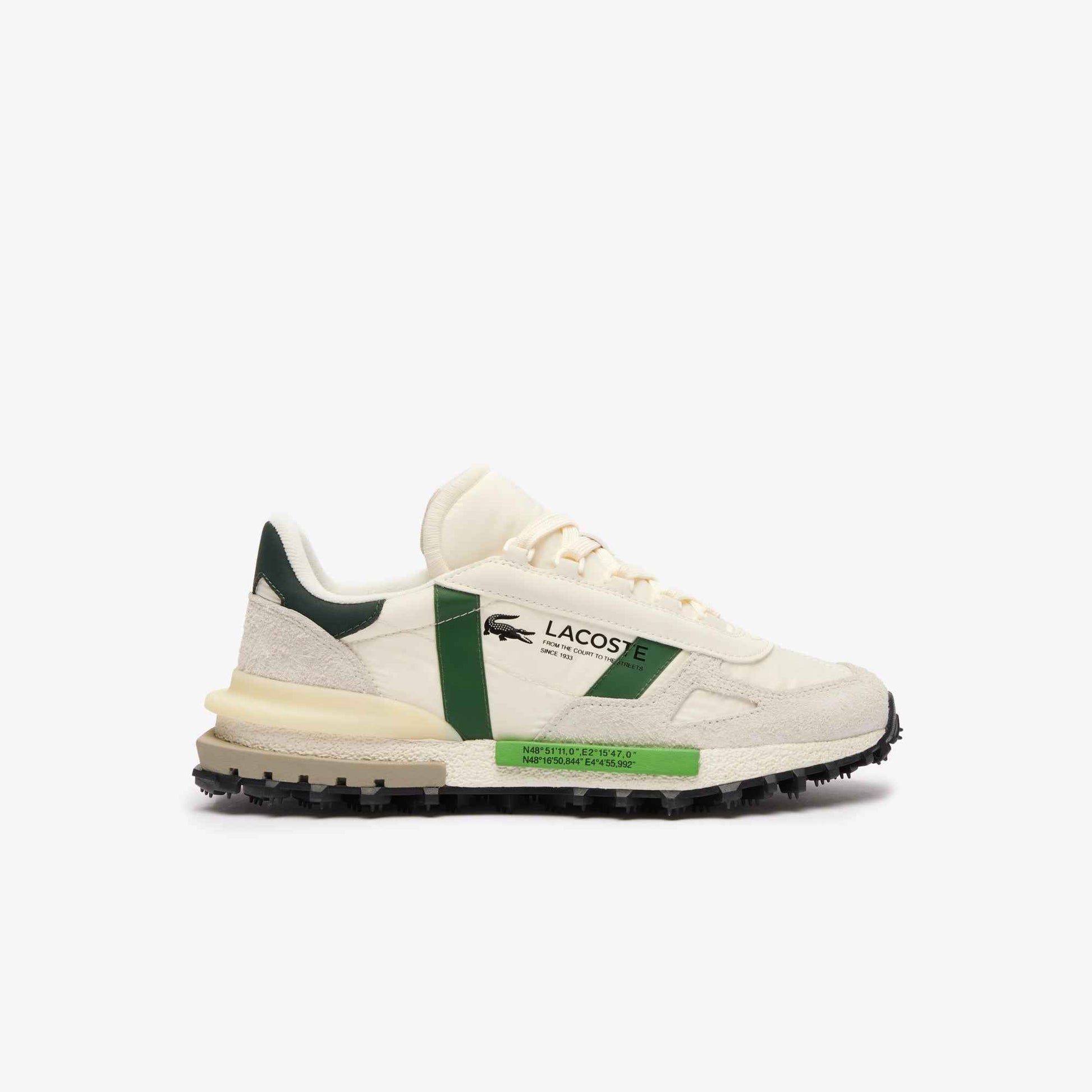 Zapatillas Lacoste Elite Active Off White Dark Green